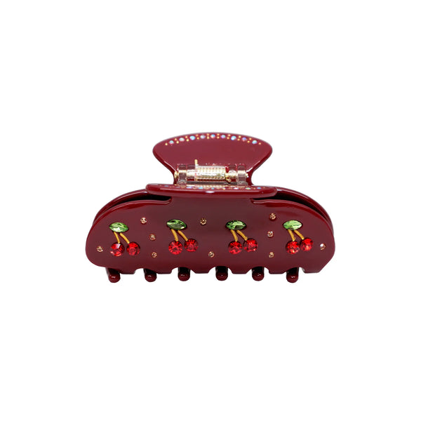 Emi Jay - Sweetheart Clip, Bordeaux Cherry Pie