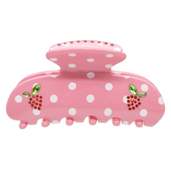 Emi Jay - Sweetheart Clip, Lychee Berry Dot