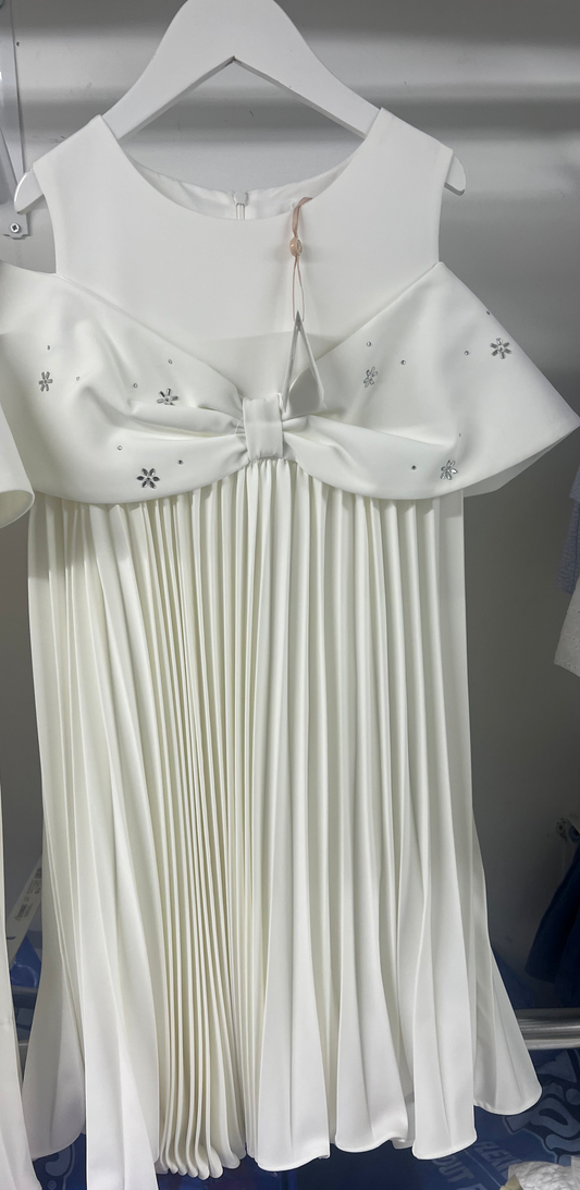 Patachou - Girls White Flowy Dress