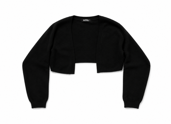 Katie J - Tween Tallie Shrug, Black
