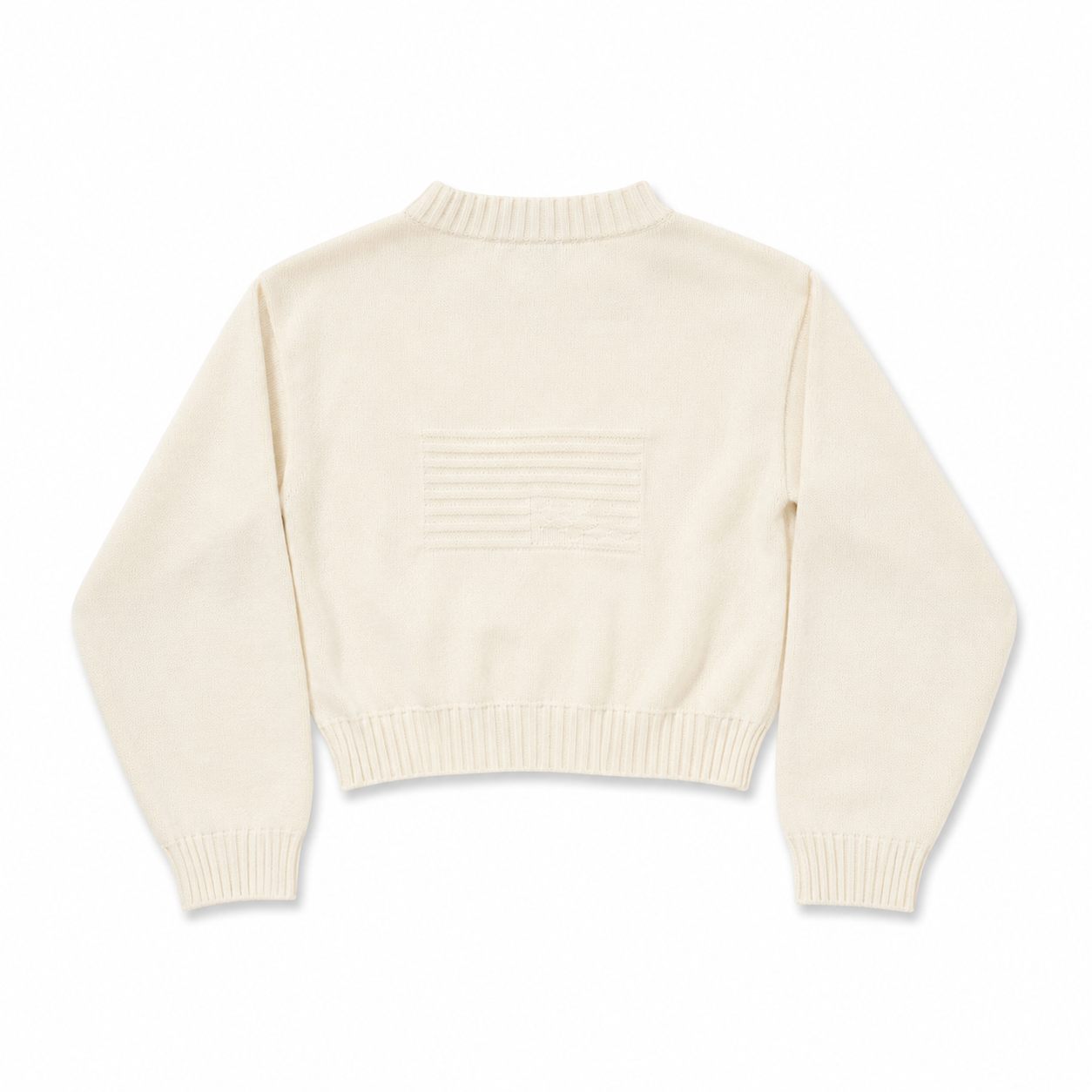 Katie J - Tween Americana Sweater, Cream