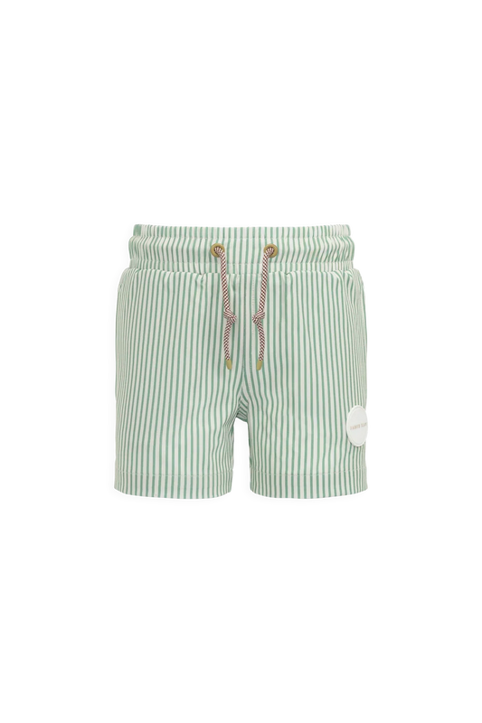 Jamie Kay - Wyatt Board Short, Snow Pea Stripe