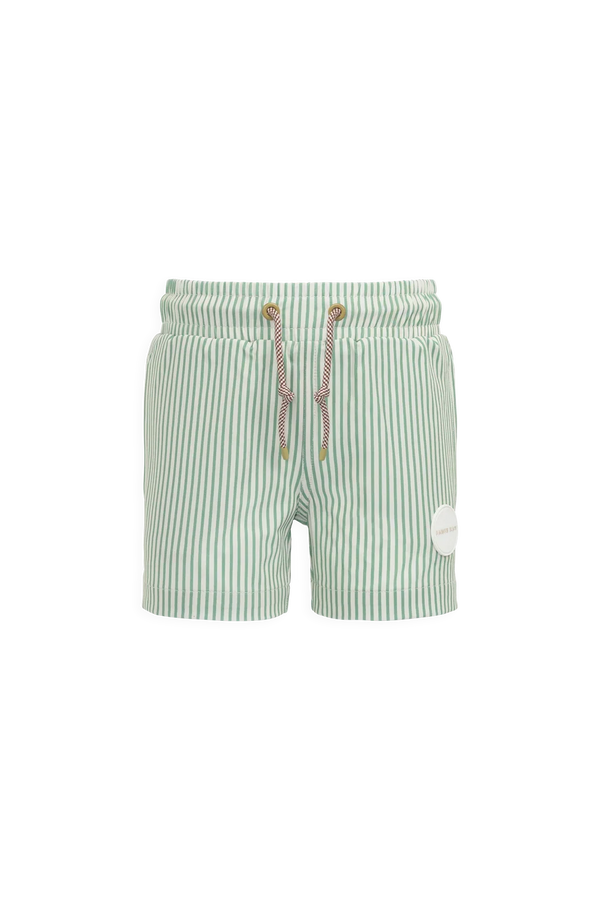 Jamie Kay - Wyatt Board Short, Snow Pea Stripe