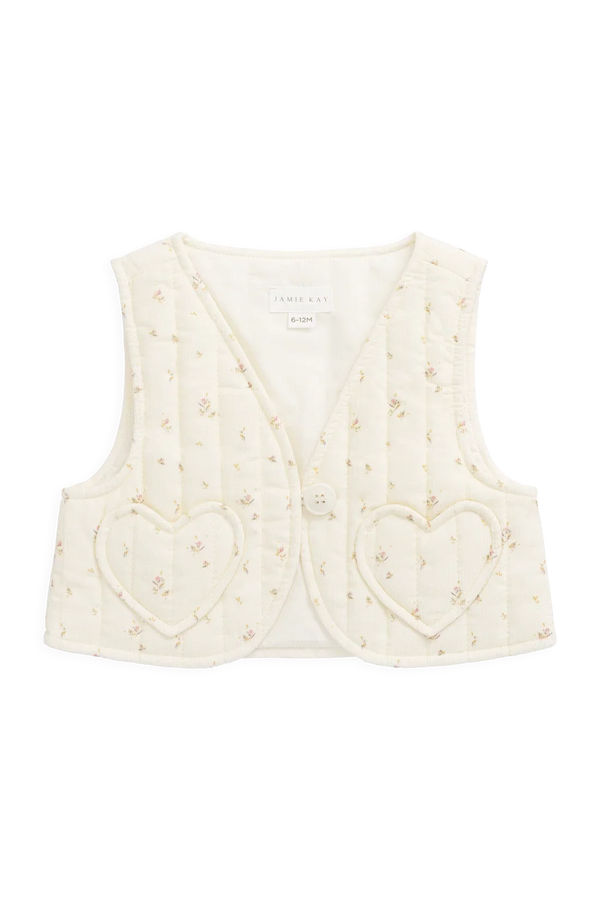 Jamie Kay - Londyn Pincord Vest, Dina Antique