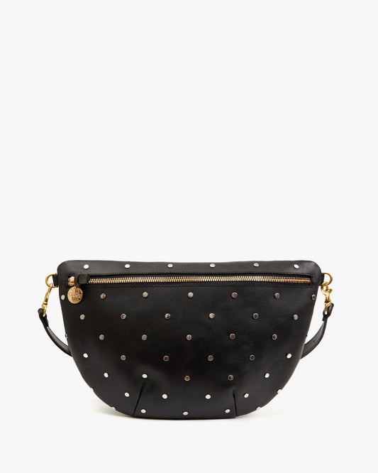 Clare V Grande Fanny with studs