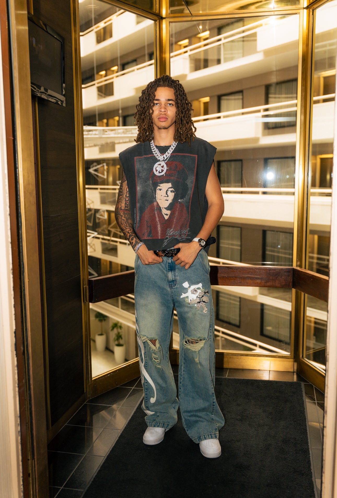 Caprì Leather jeans