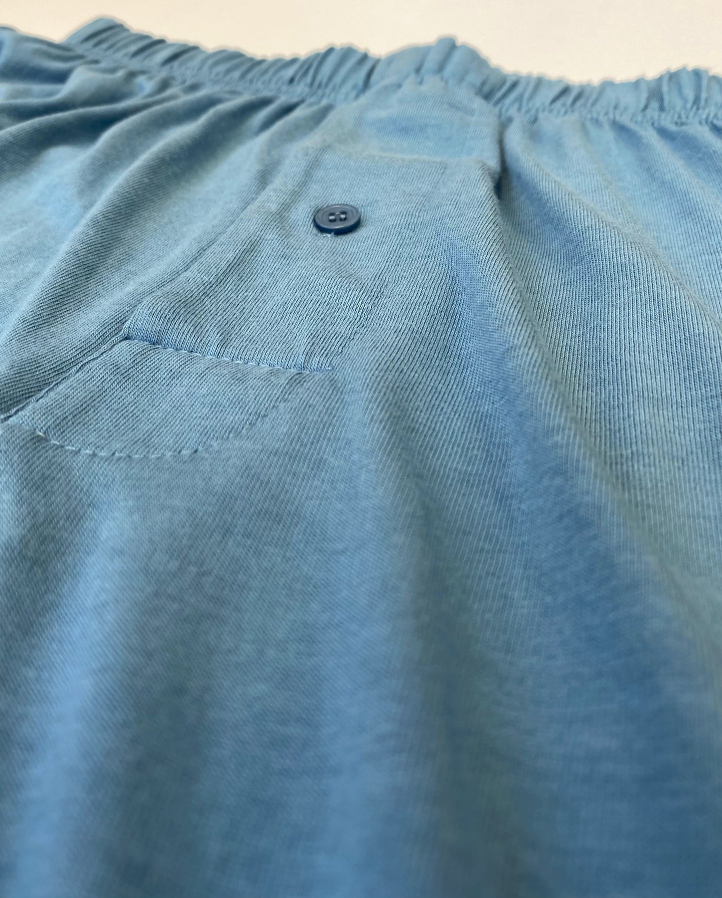 Men's Bamboo Viscose/Cotton Boxer Style Underwear Steel Blue Color - 3-pack