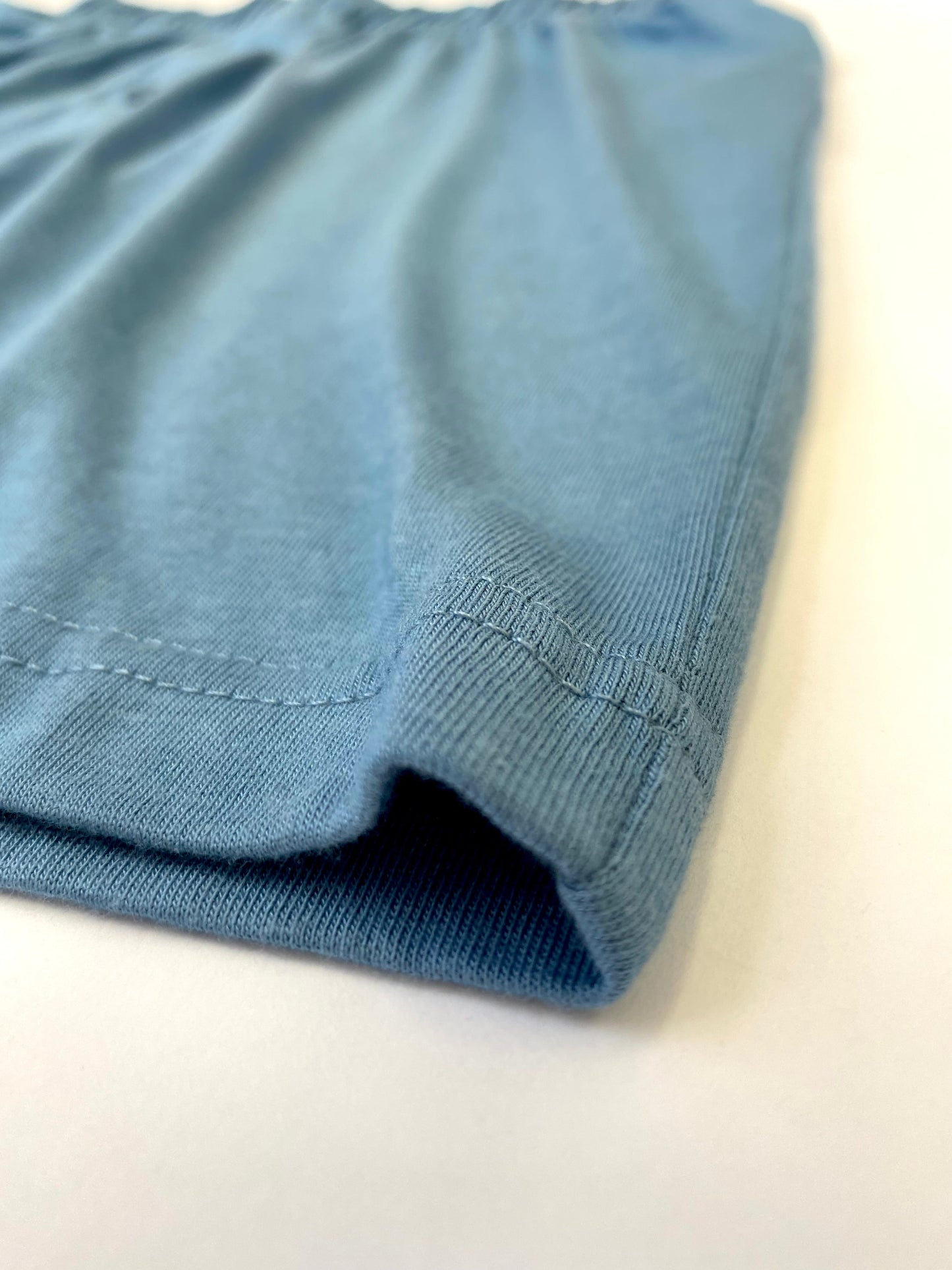 Men's Bamboo Viscose/Cotton Boxer Style Underwear Steel Blue Color - 3-pack