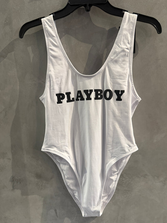 Playboy - Swimwear - One piece White