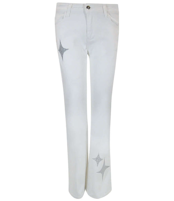 Designing Hollywood  X Madison Maison™ Denim with Silver Glitter Star