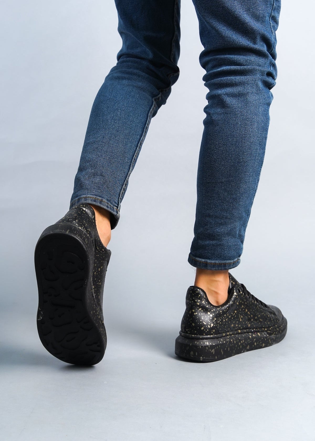 Men's Apex Black Gold Splash