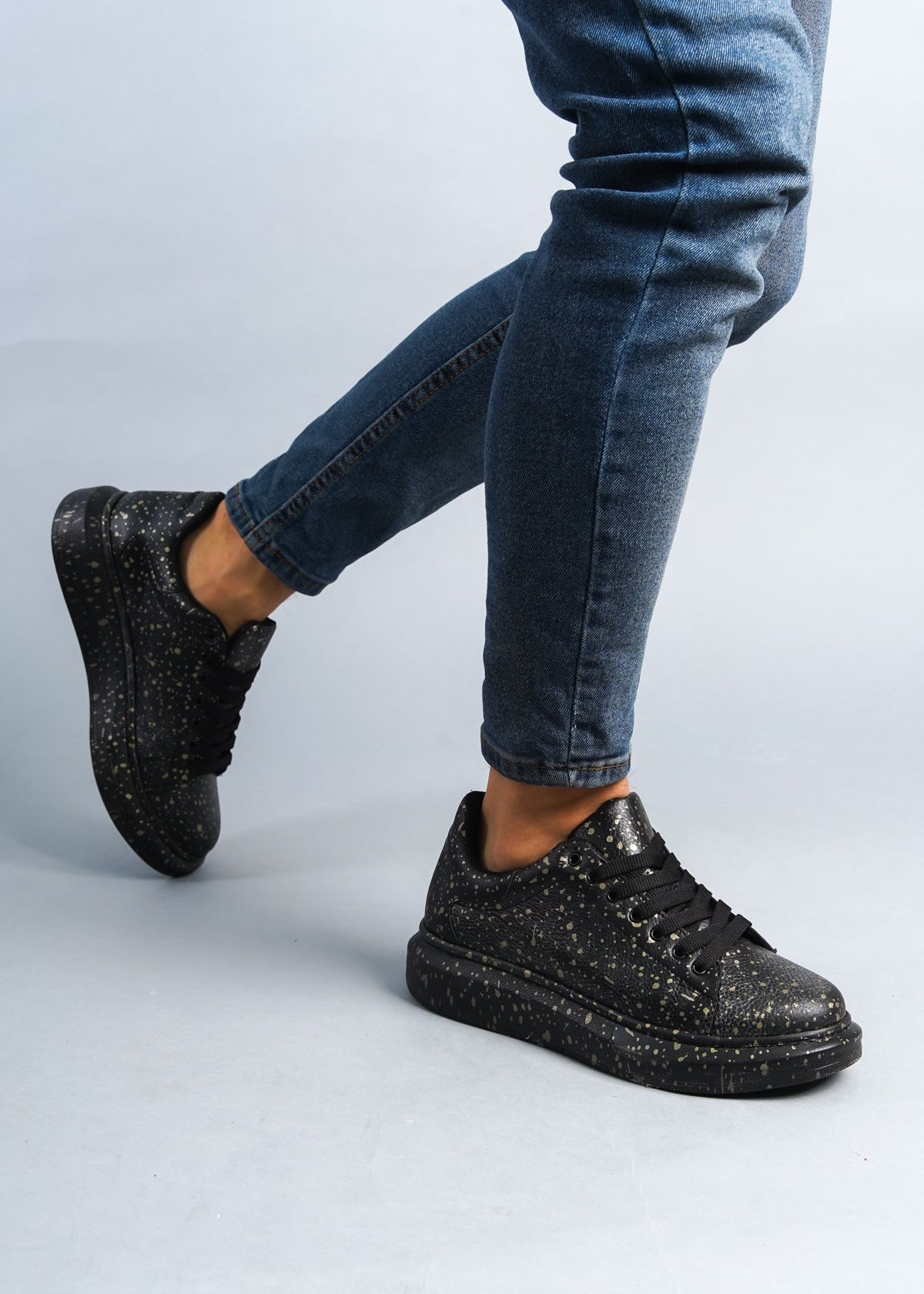 Men's Apex Black Gold Splash