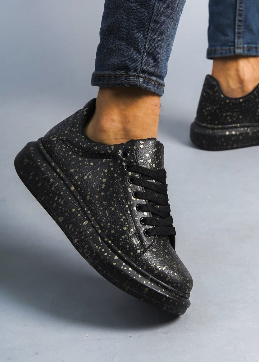 Men's Apex Black Gold Splash