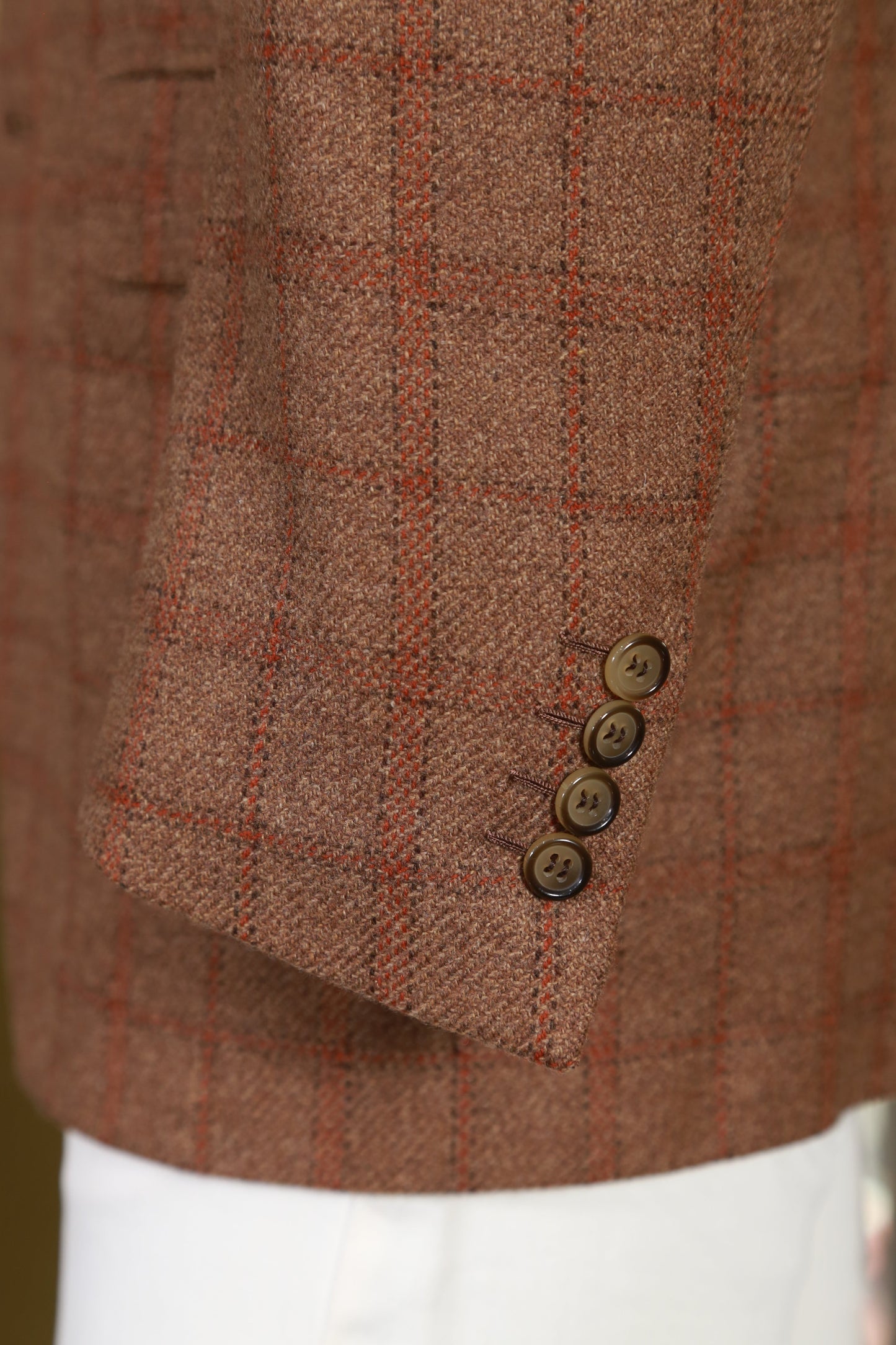 Brioni Checked Wool Sport Jacket