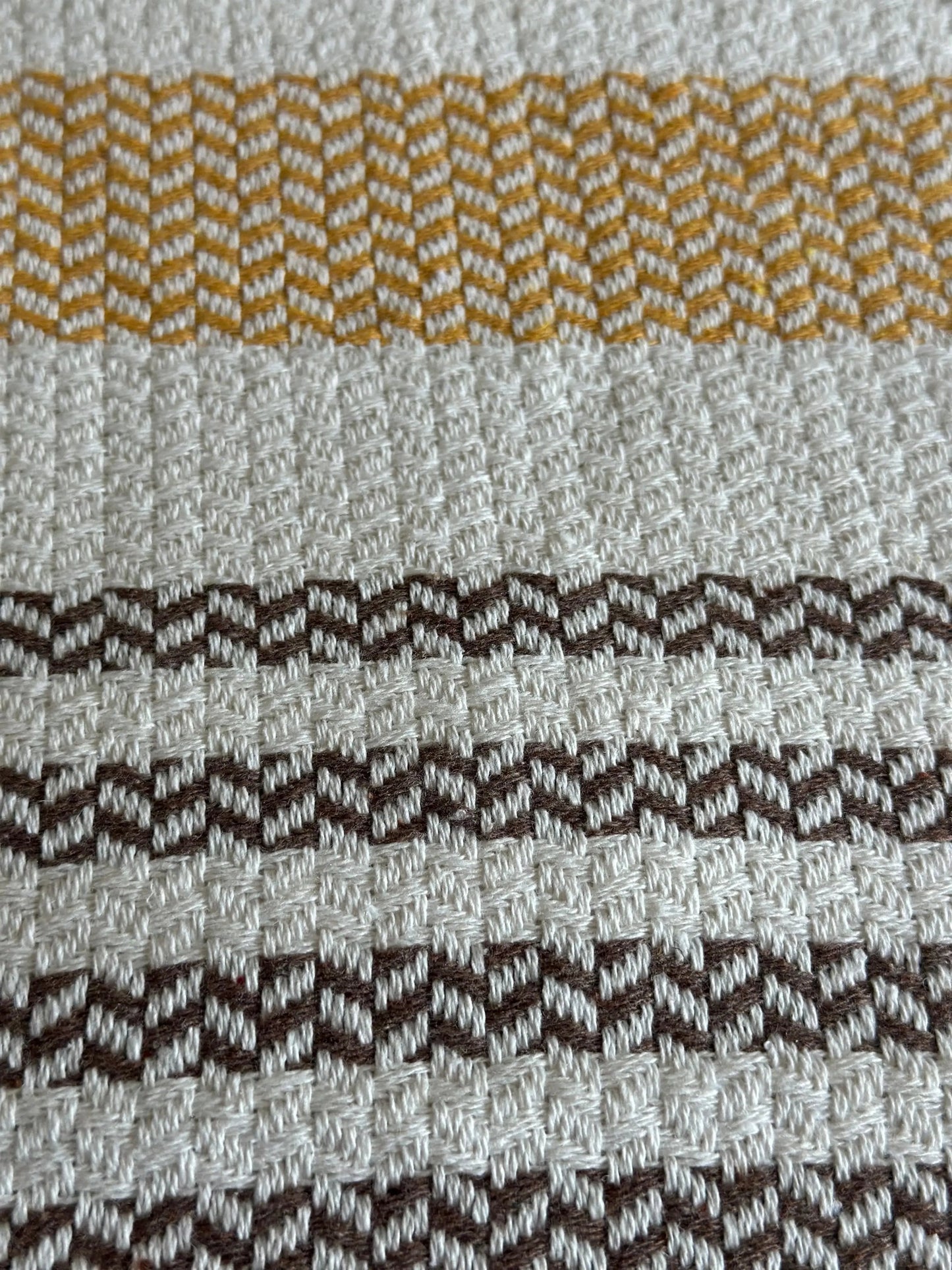 Bedspread - Cotton Pom Pom - Brown 110x118