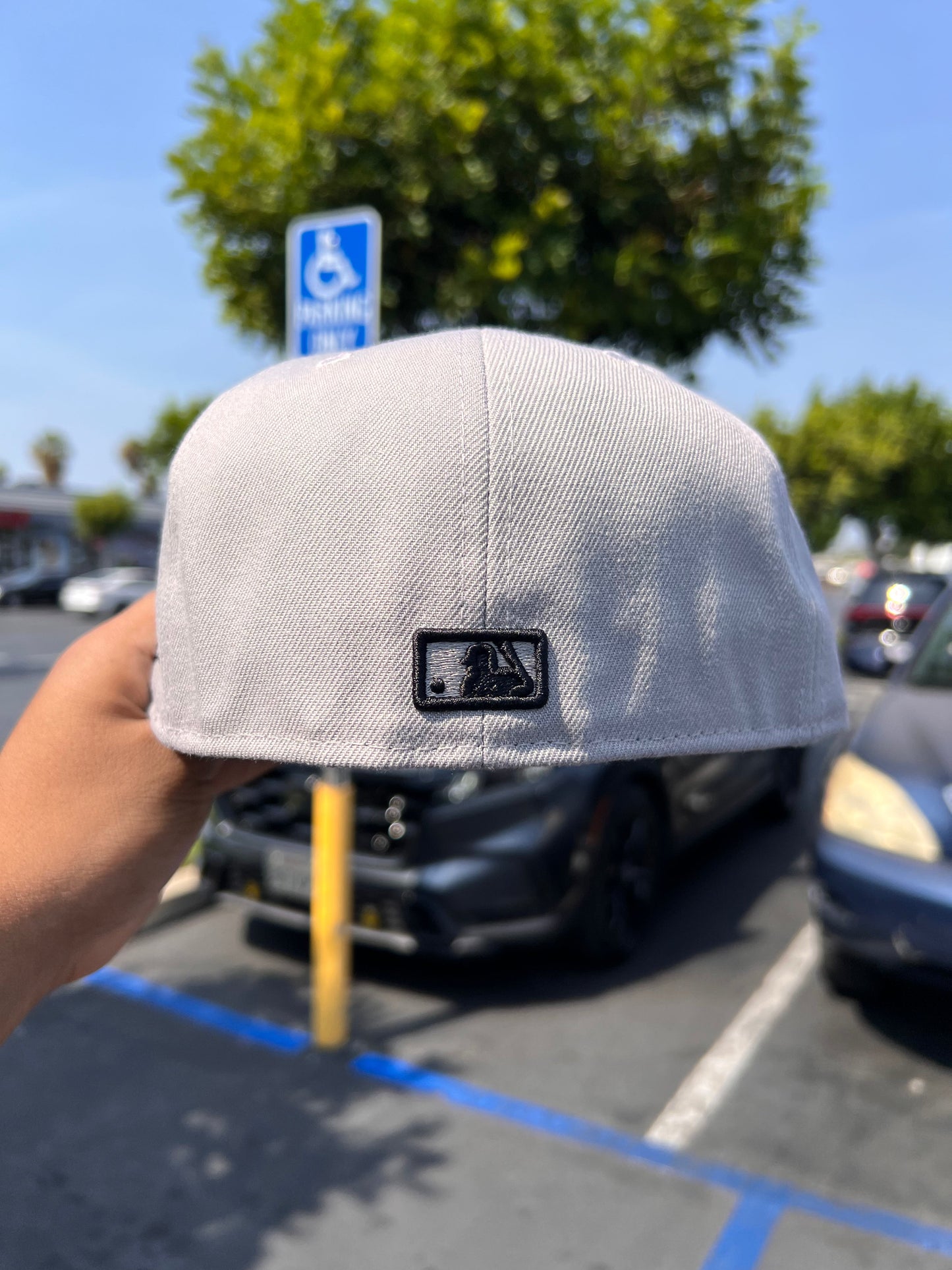 Los Angeles Dodgers Script Grey / Black 5950