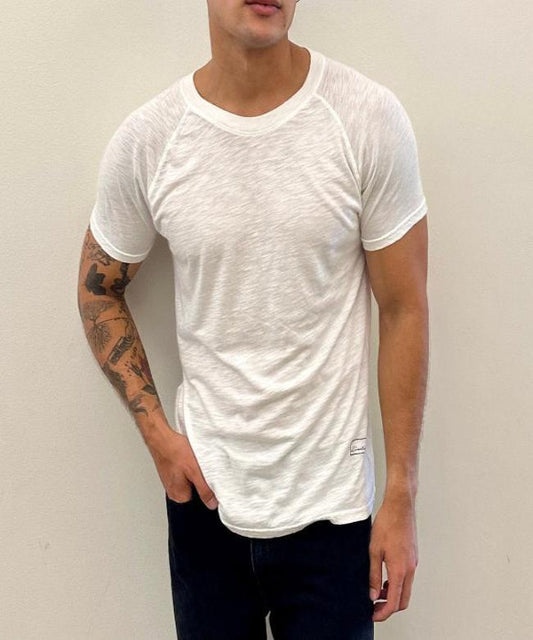 New Standard 4 Corners Raglan (White) 100% USA Cotton