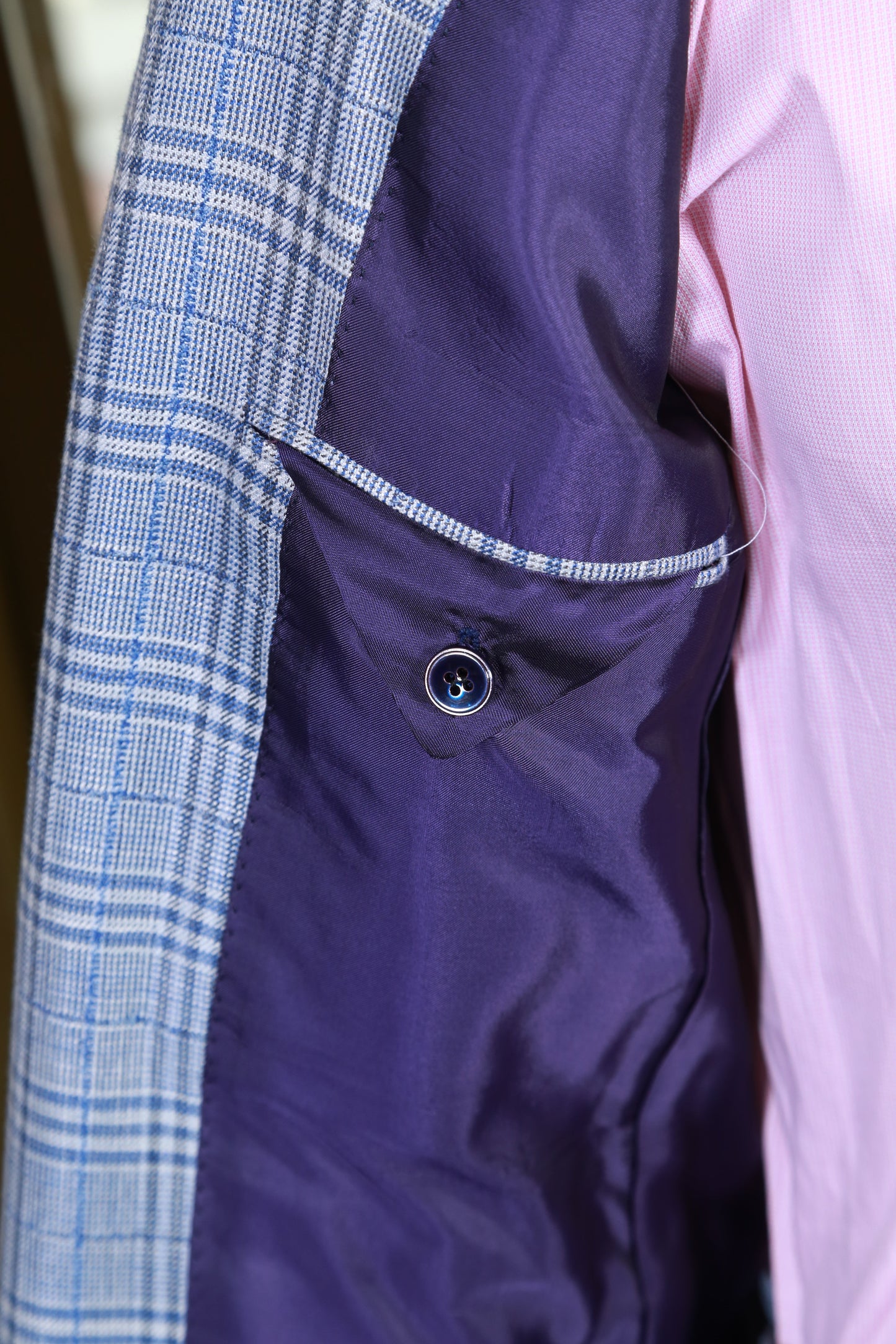 Sartorio Plaid Viscose Suit