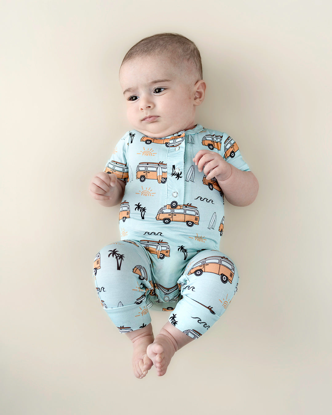 Bamboo Jumpsuit | Retro Beach