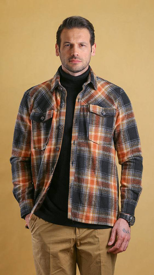 The Wanderer Shacket (Autumn Plaid)