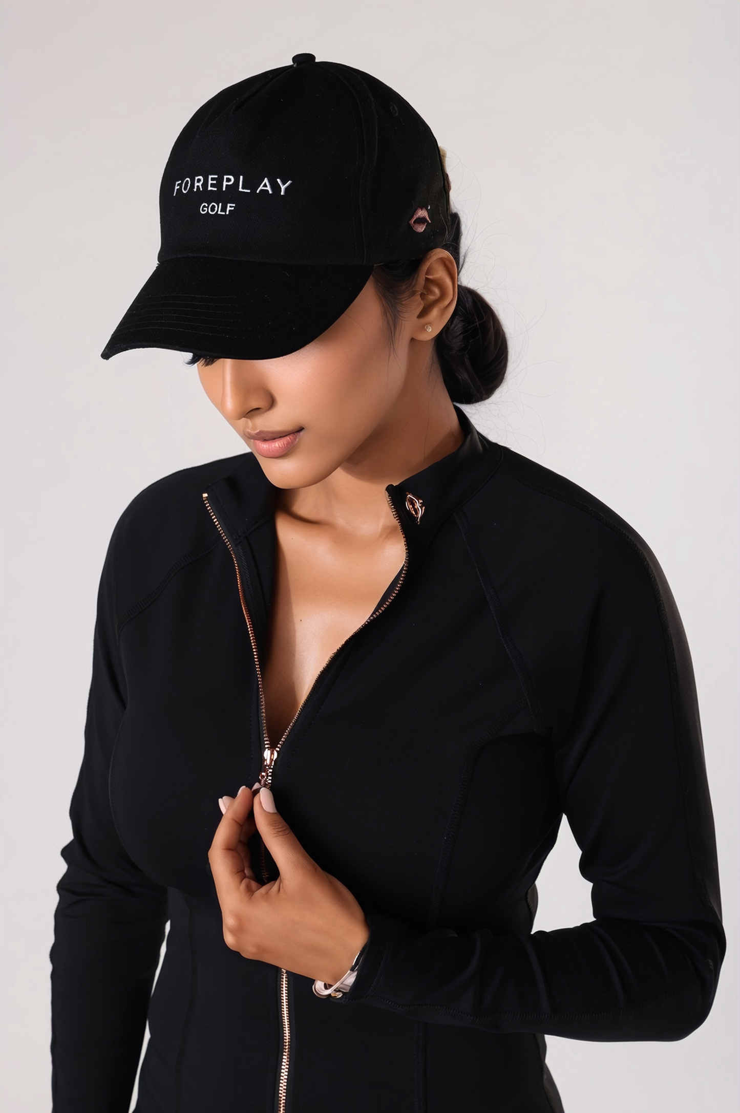 Foreplay Women’s Golf Hat – Classic Lips