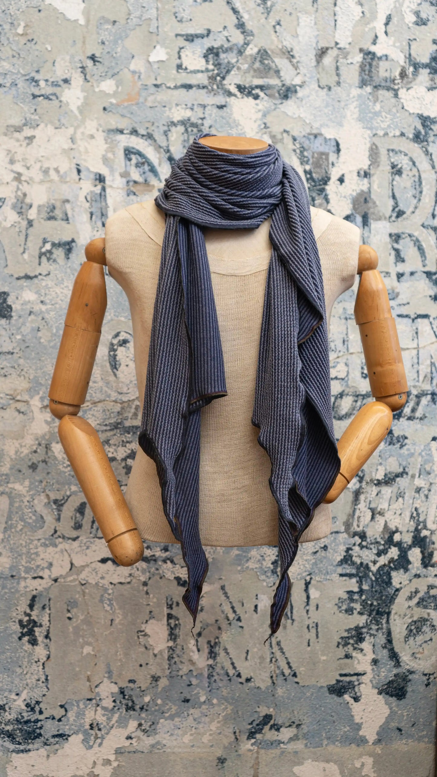 Indigo DNA Scarf
