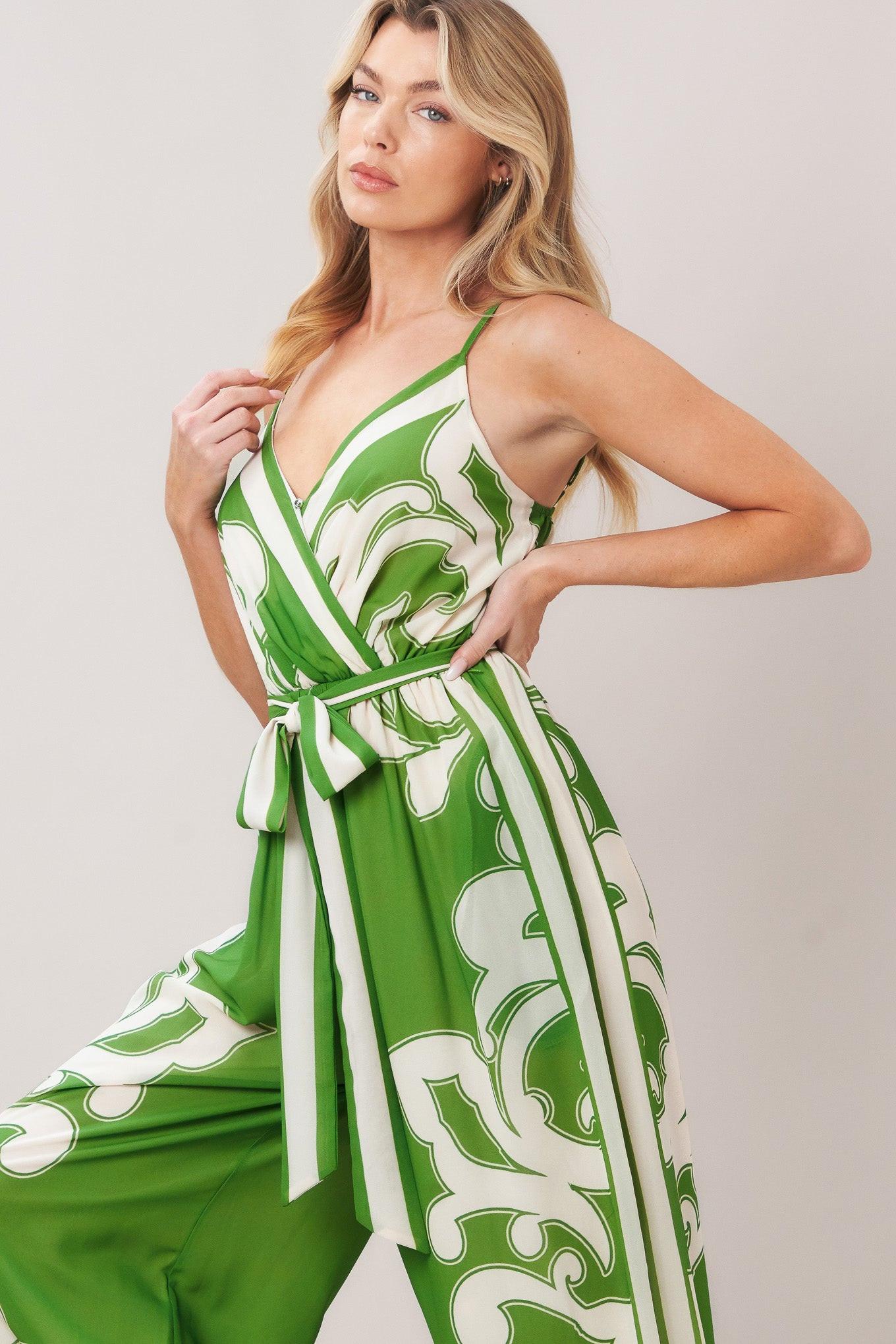 PALAZZO MUSE WOVEN JUMPSUIT