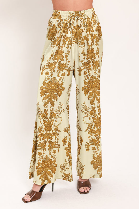BAROQUE SUNSHINE WANDER WOVEN PANTS