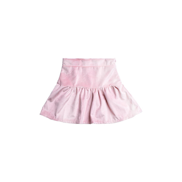 Imoga Isabella Powder Pink Ruffle Skirt and vest set