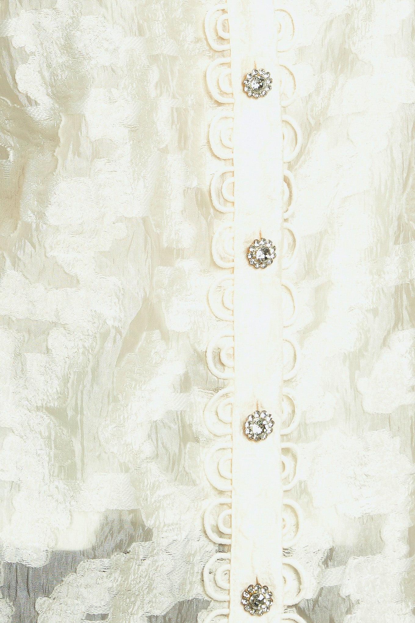 LUMINOUS GLOW WOVEN TOP