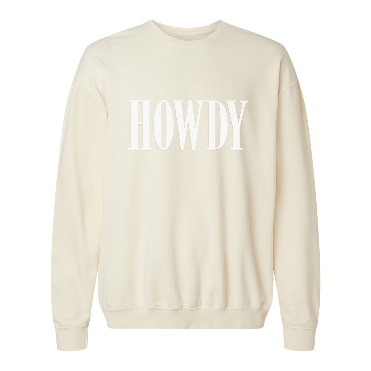 Howdy Western Washed Sweatshirt