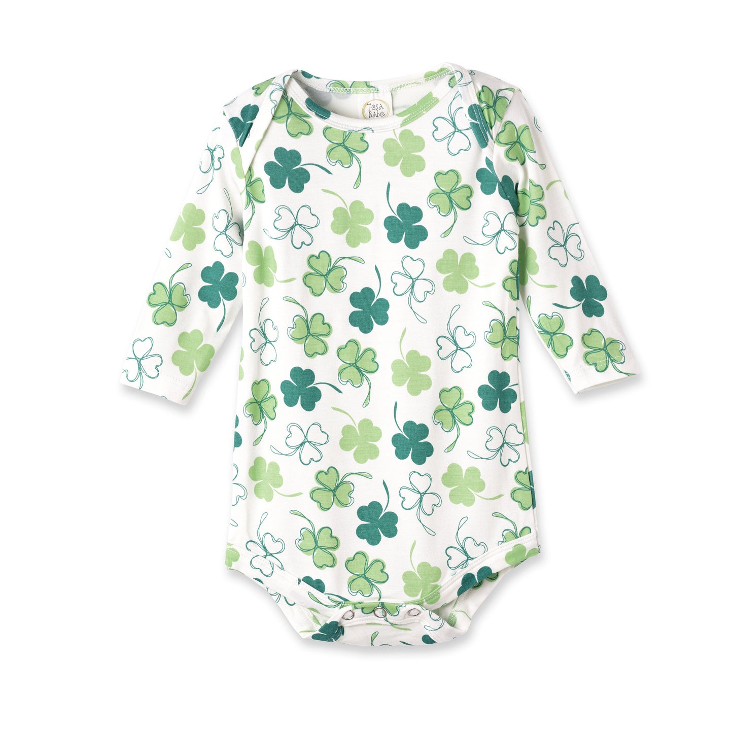 Shamrock Baby Bodysuit – Soft Bamboo Irish Charm