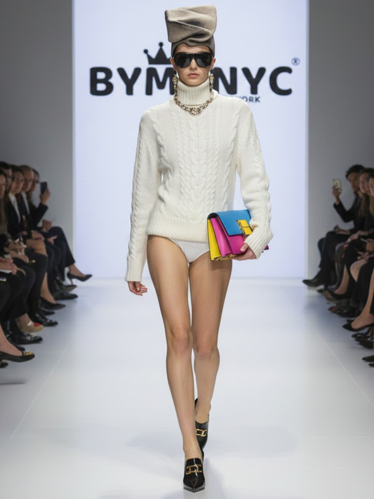 Infinite Luxury Cable-Knit • FIFTH AVENUE New Collection BYMANYC ® New York