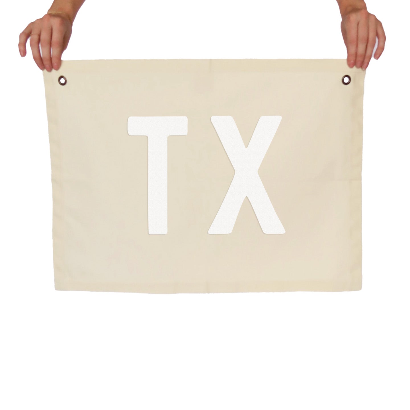 TX Large Canvas Flag
