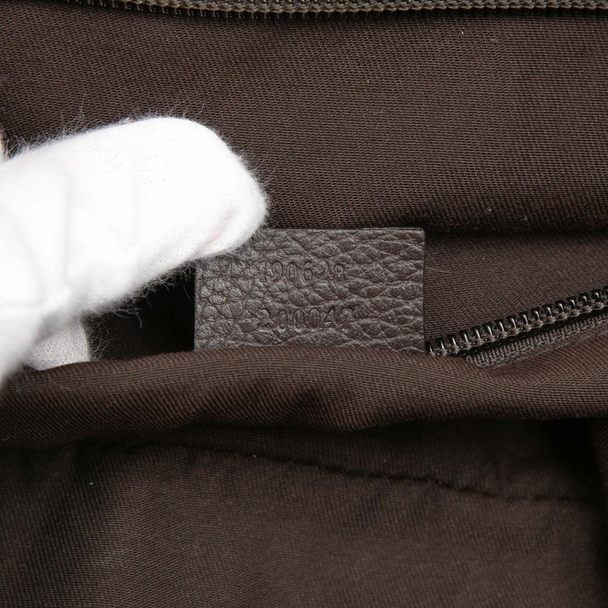 Crossbody Bag GG Denim Brown (Pre-Owned)