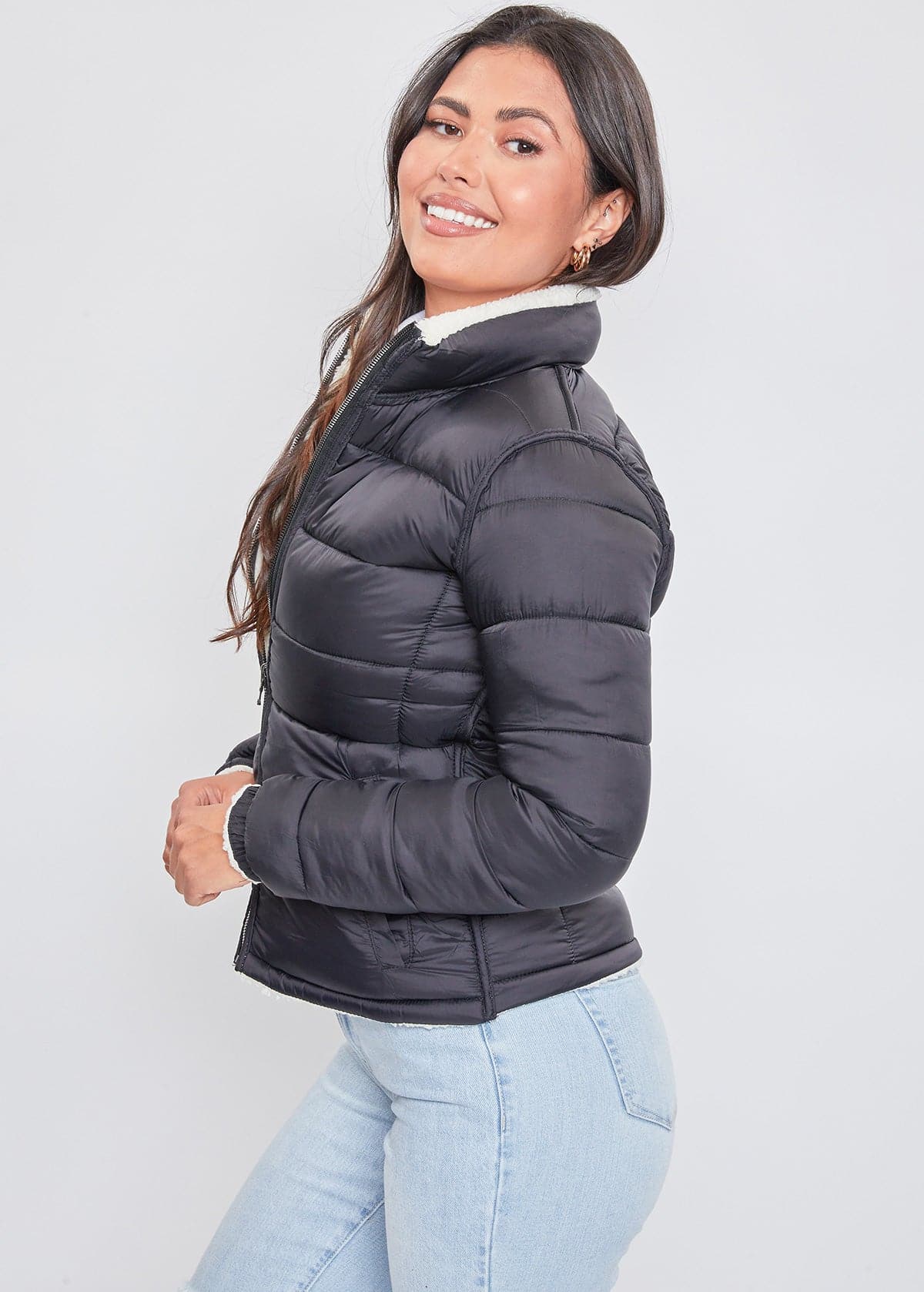 Poodle Fur Reversible Jacket