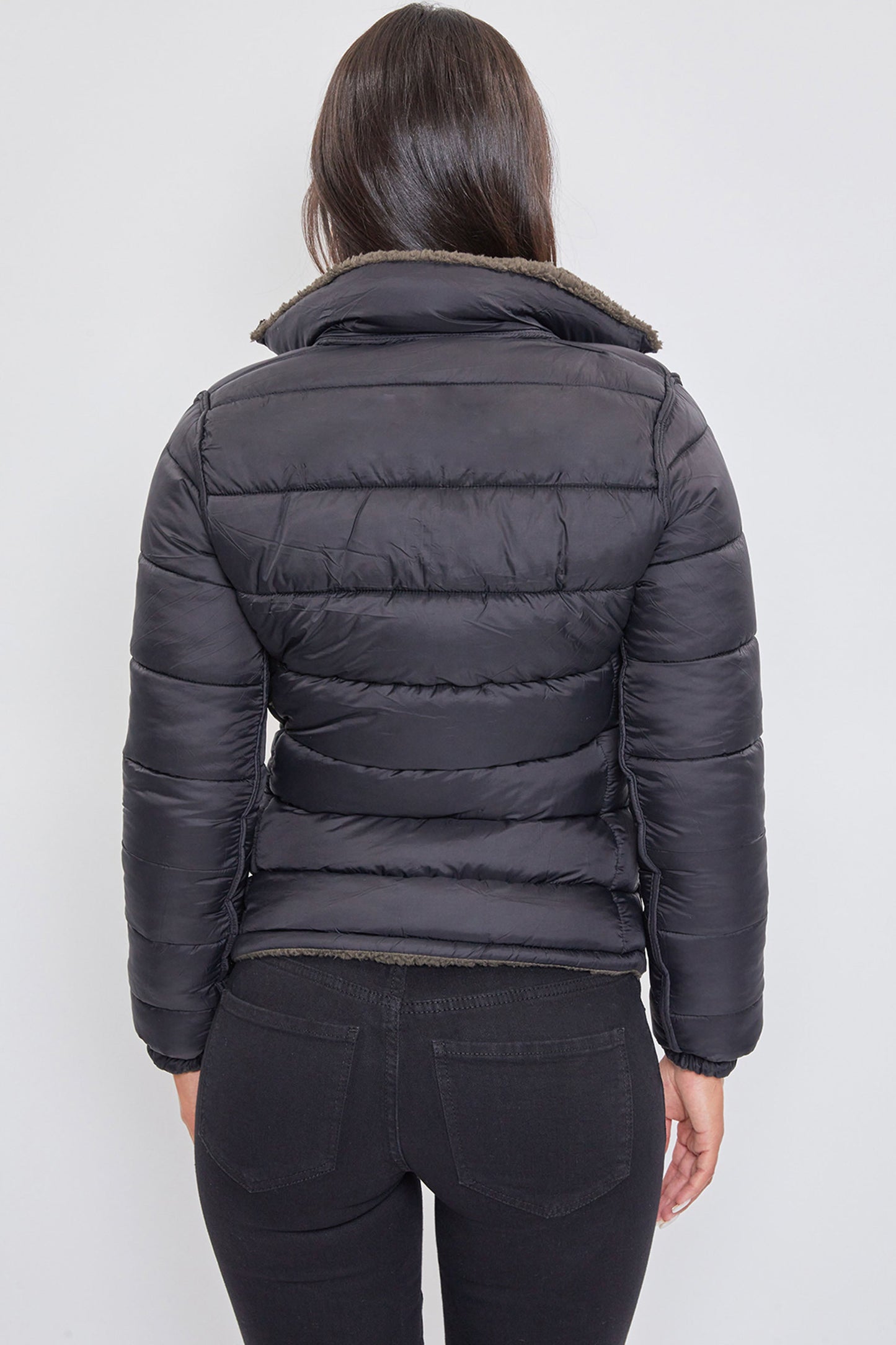 Poodle Fur Reversible Jacket