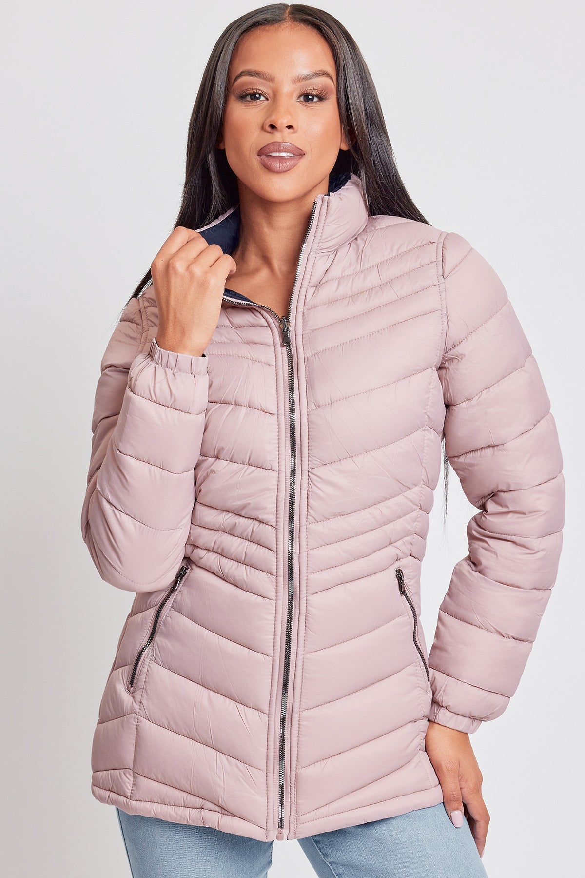 Women's Winter Reversible Puffer Jacket