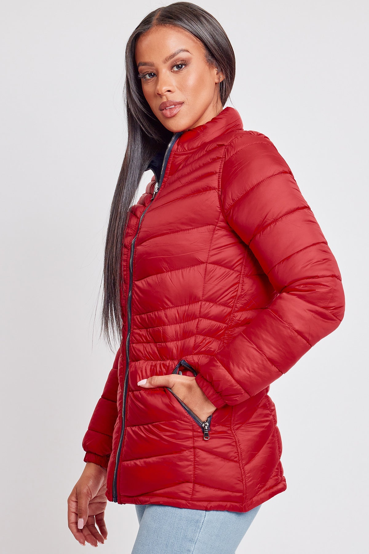 Women's Winter Reversible Puffer Jacket