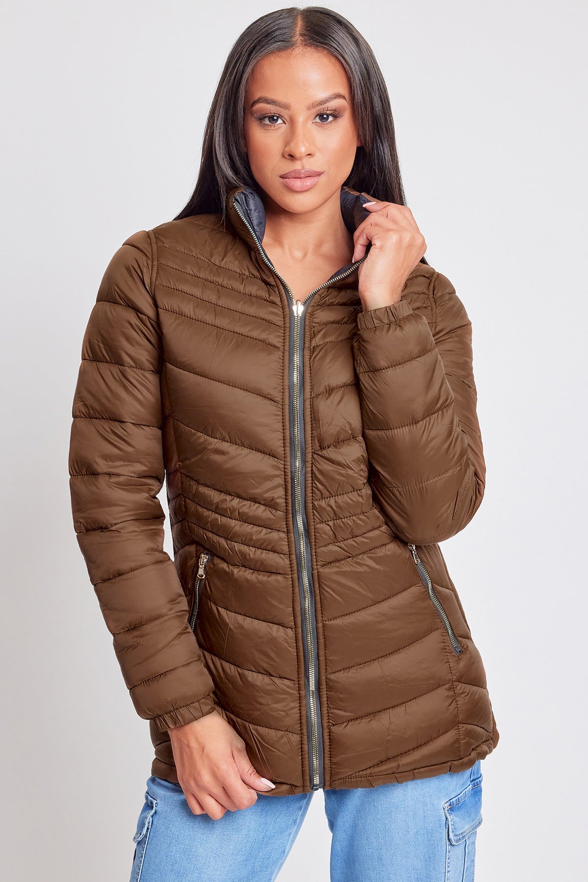 Women's Winter Reversible Puffer Jacket