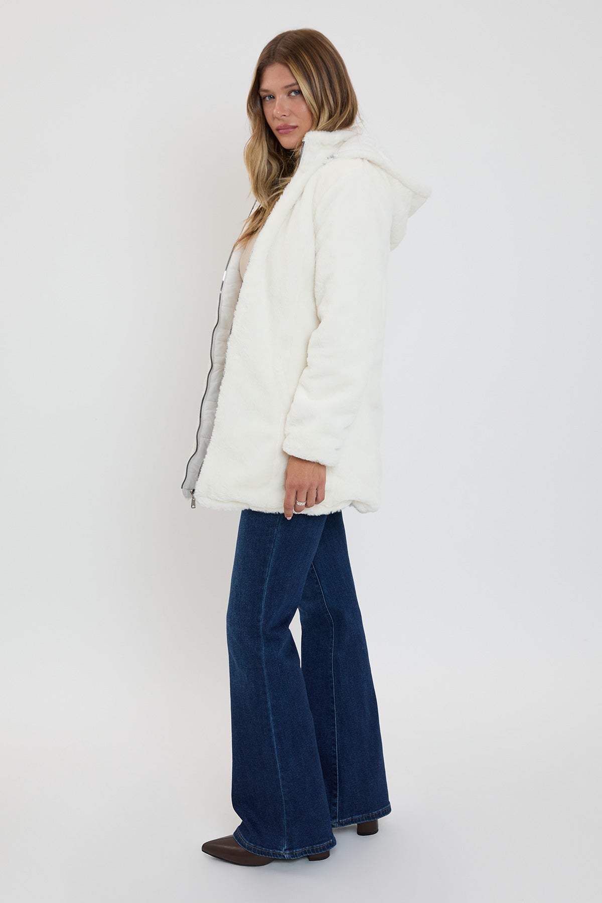 Winter Faux Fur Reversible Jacket