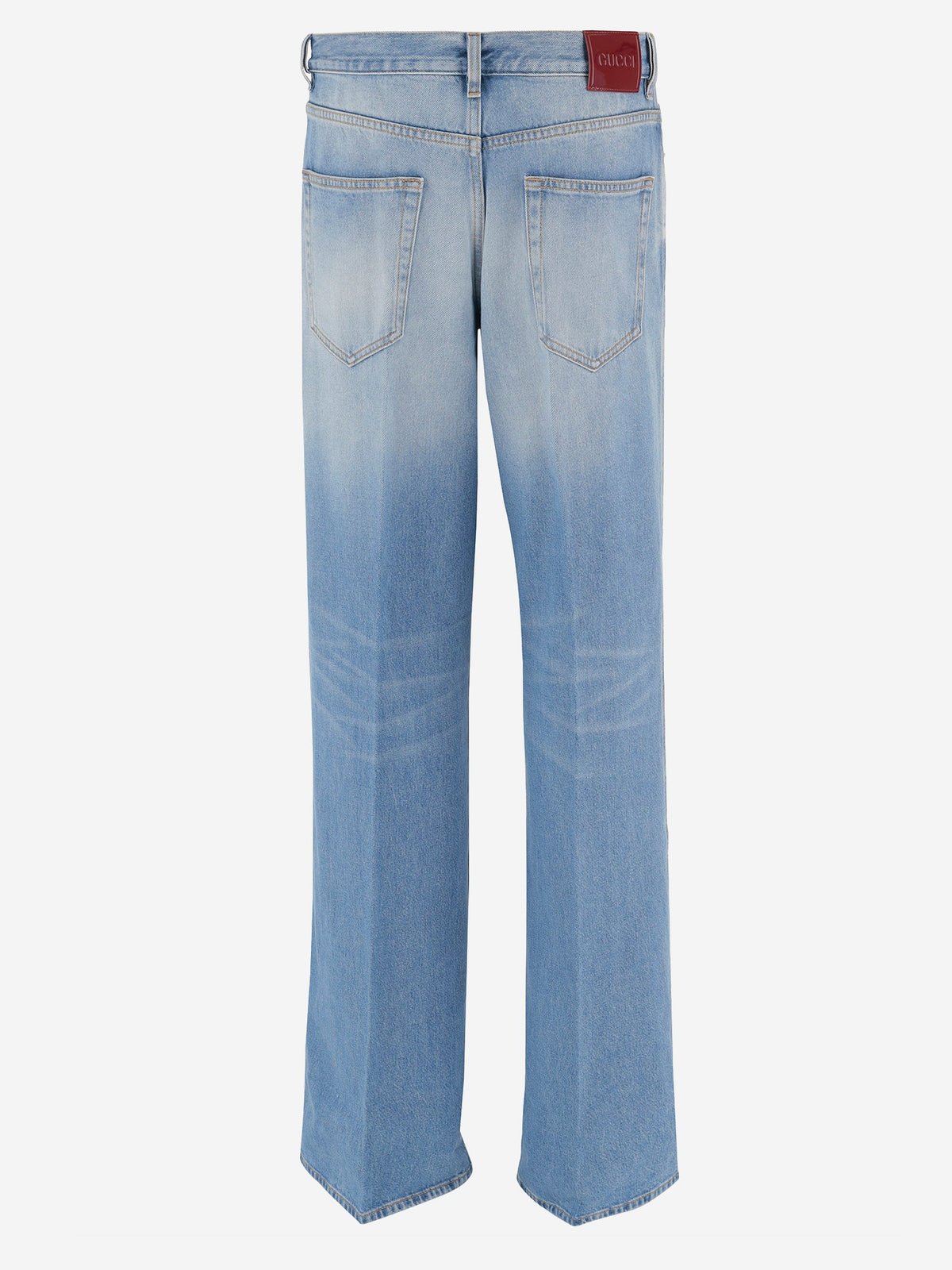 Gucci Flare Jeans in Light Wash, view 3