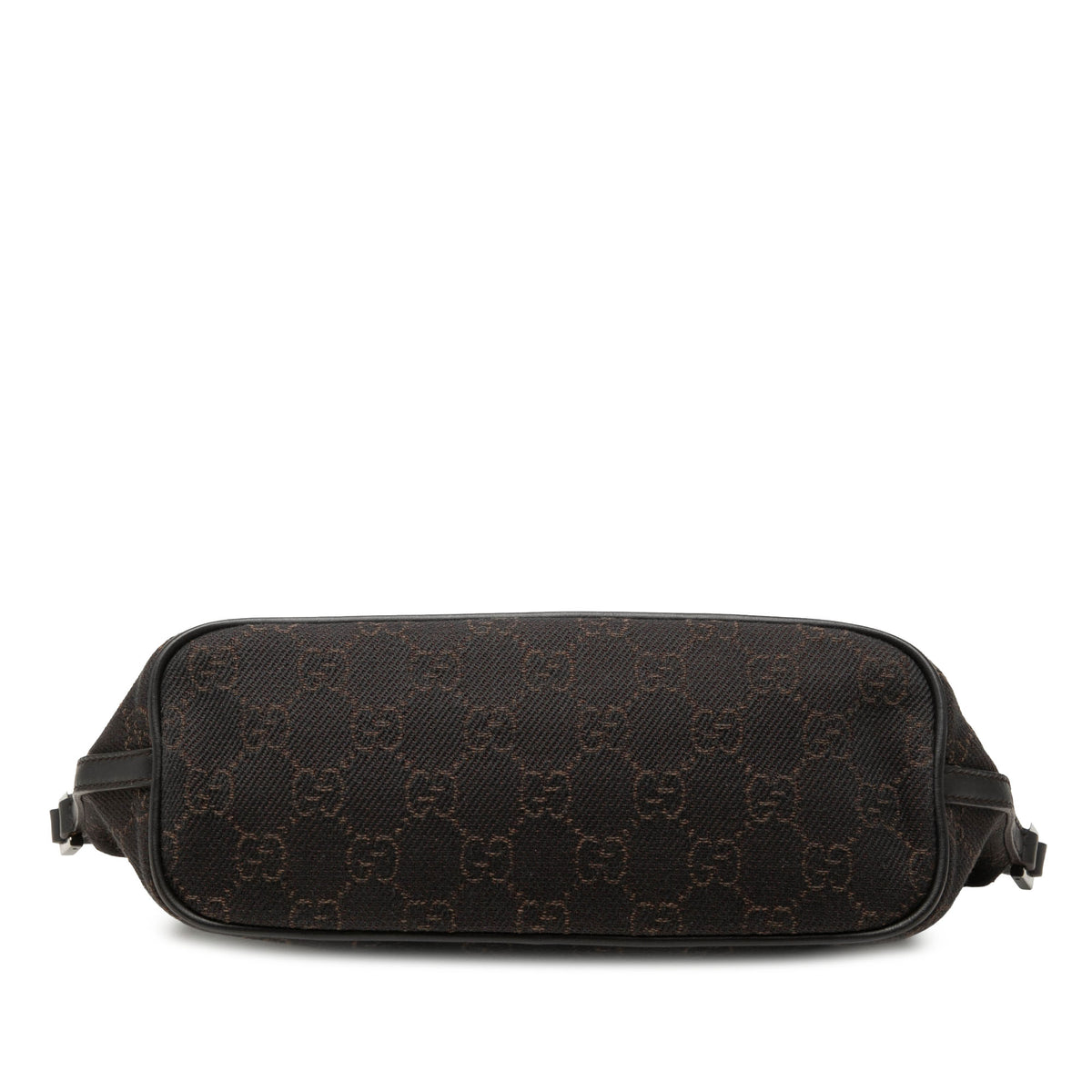 Shoulder Bag Denim Boat Brown (Pre-Owned)