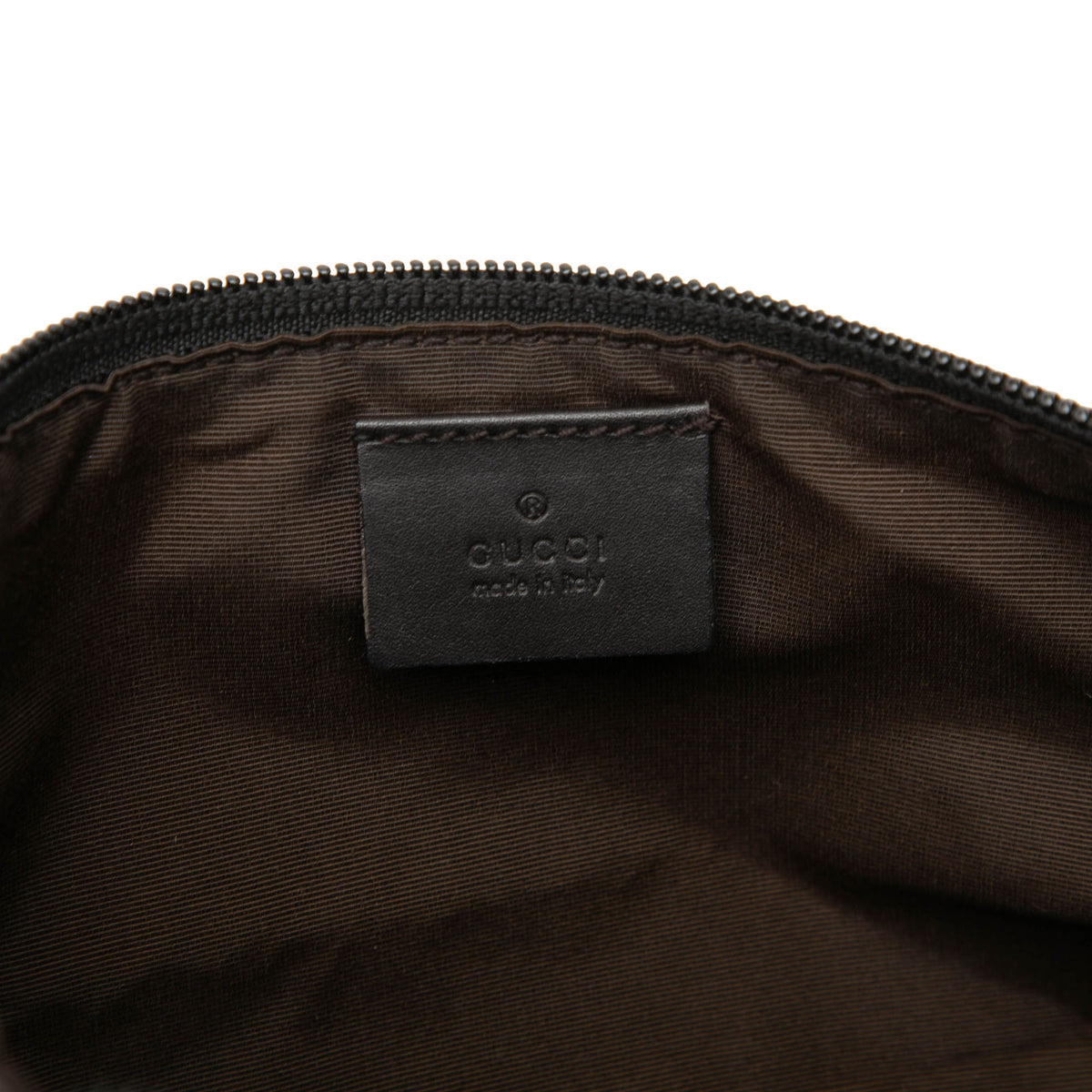Shoulder Bag Denim Boat Brown (Pre-Owned)