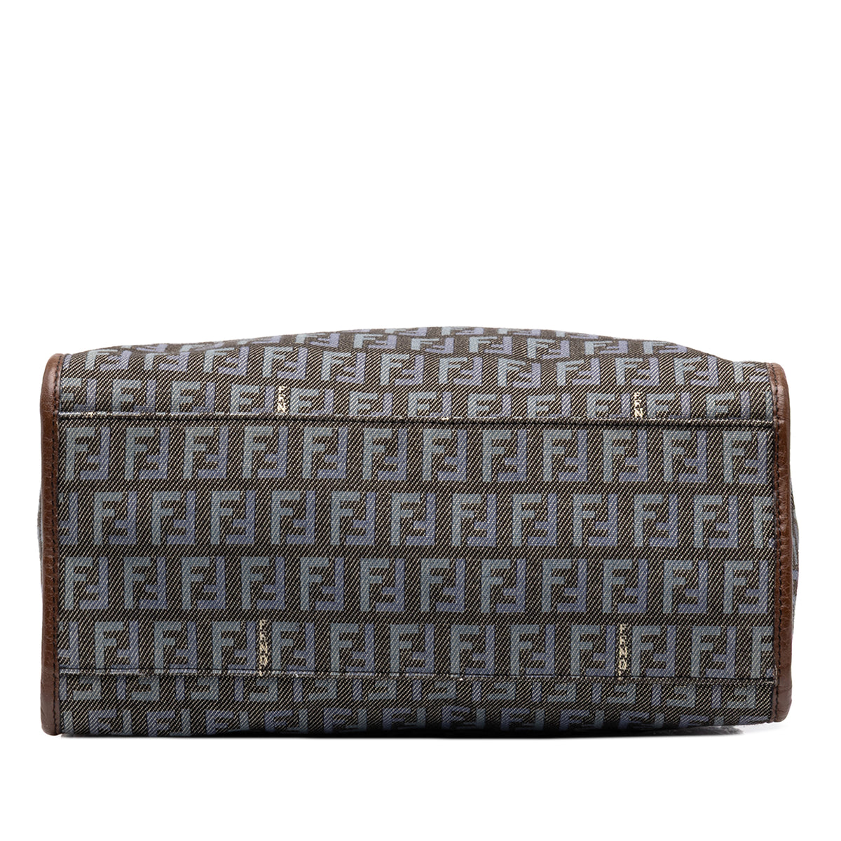 Fendi Denim Handbag Zucchino Grey, view 3