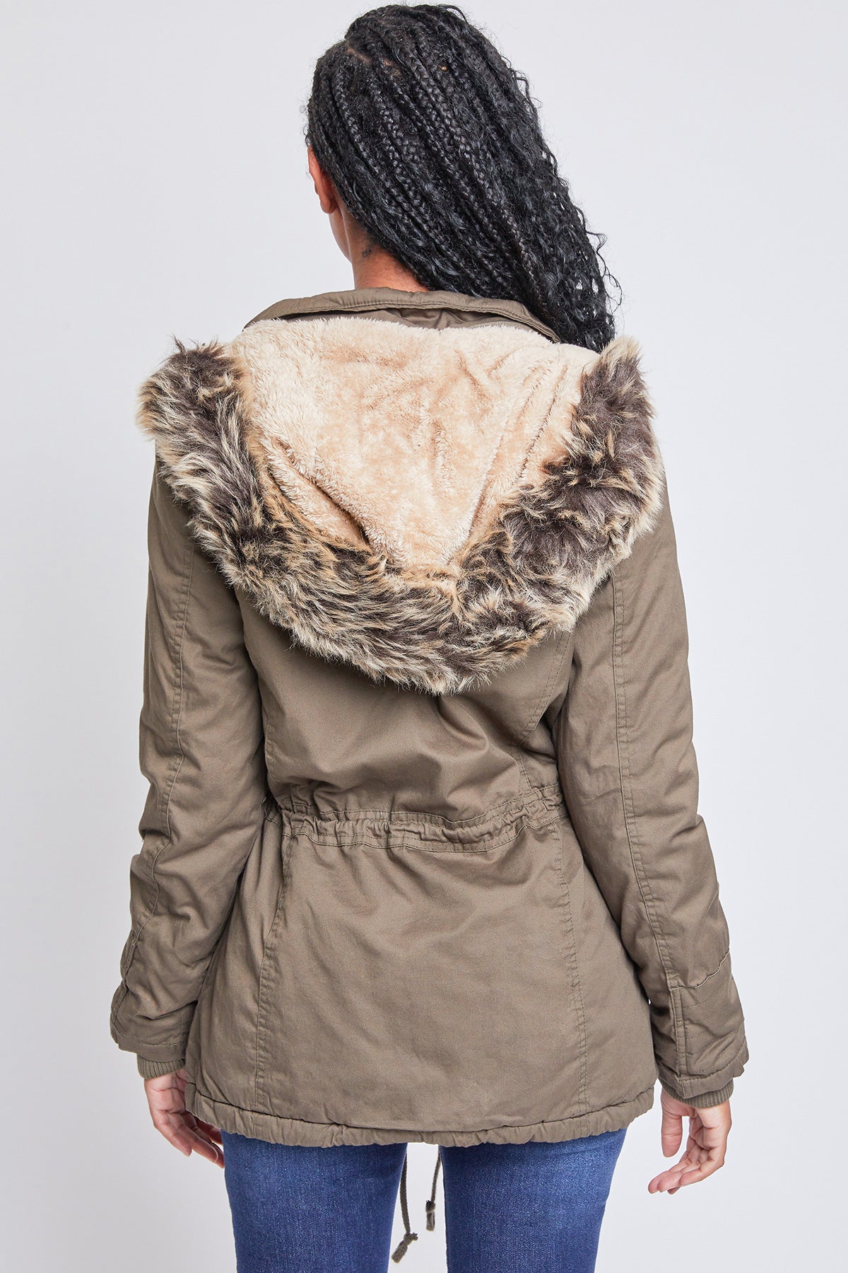 Women's Utility Jacket with Removable Hood