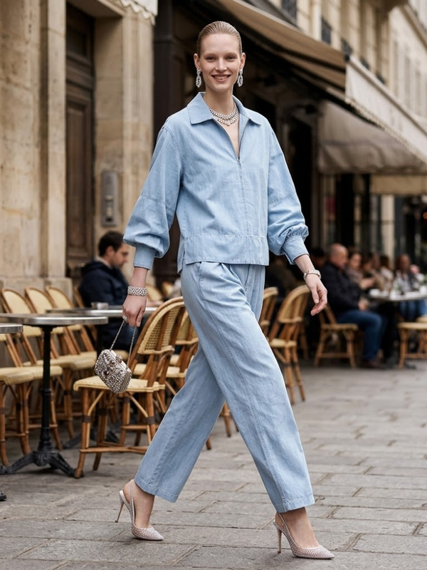 Jacket & Pants Set Women's OPÉRA MAGNIFIQUE New Collection PARIS LE MARAIS BYMANYC ® New York