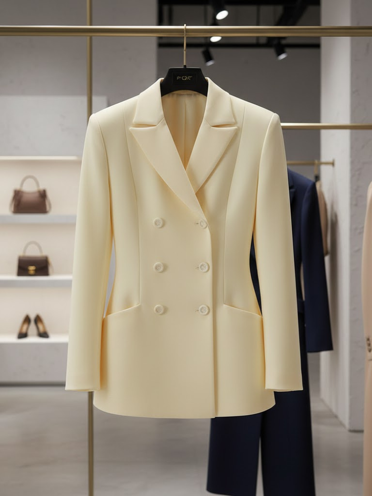 Jacket Yellow Women DUMBO NYFW Collection BYMANYC ® New York