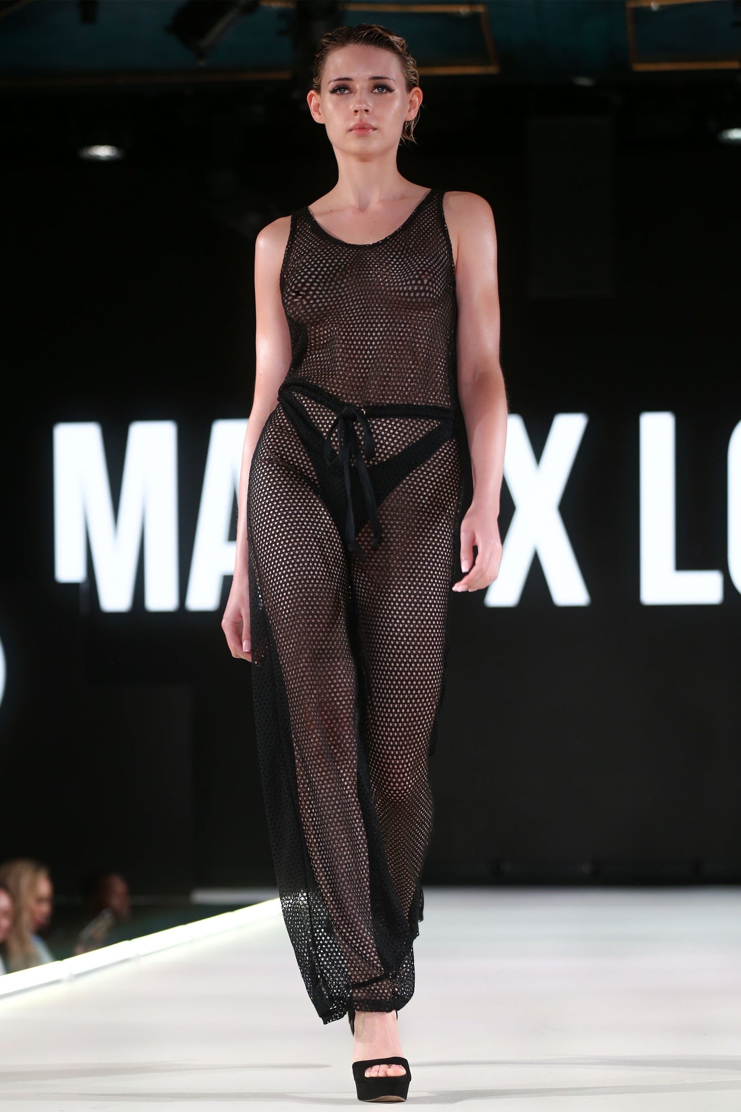 Josie Sheer Mesh Romper