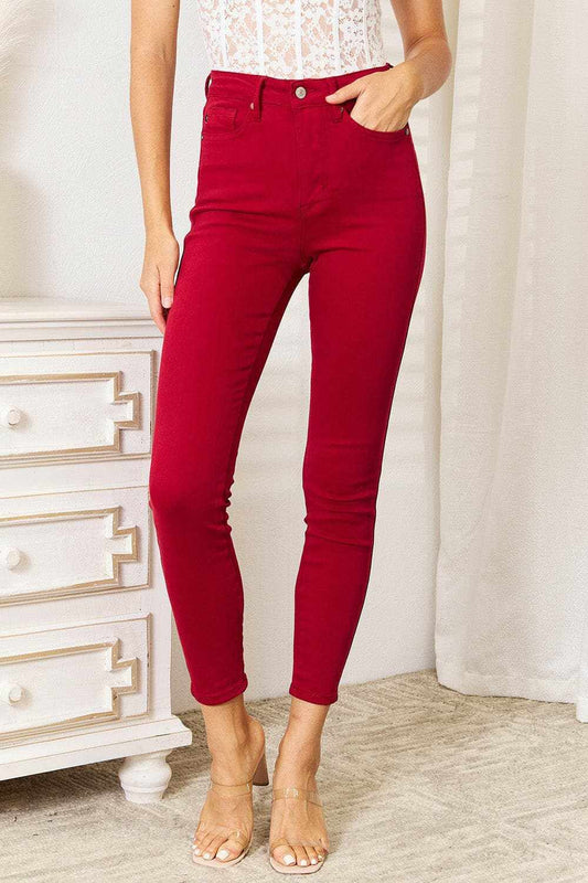 Trendsi Judy Blue tummy control skinny jeans